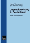 Image for Jugendforschung in Deutschland: Eine Zwischenbilanz