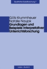 Image for Grundlagen und Beispiele Interpretativer Unterrichtsforschung : 7