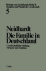 Image for Die Familie in Deutschland: Gesellschaftliche Stellung, Struktur und Funktion