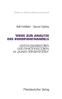Image for Wege zur Analyse des Rundfunkwandels: Leistungsindikatoren und Funktionslogiken im dualen Fernsehsystem&amp;quot;