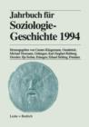 Image for Jahrbuch fur Soziologiegeschichte 1994