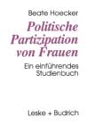 Image for Politische Partizipation von Frauen