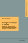 Image for Soziologie und Soziologen im Ubergang: Beitrage zur Transformation der aueruniversitaren soziologischen Forschung in Ostdeutschland : 23