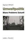 Image for Umweltpolitik: Bilanz, Probleme, Zukunft