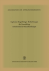 Image for Ergebnisse langerfristiger Beobachtungen der Entwicklung mittelstandischer Einzelhandlungen: (1320 Betriebe 1959-64, 236 Betriebe 1951-64).