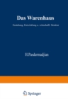 Image for Das Warenhaus: Entstehung, Entwicklung und wirtschaftliche Struktur