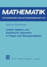 Image for Lineare Algebra und Analytische Geometrie in Fragen und Ubungsaufgaben