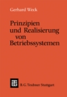 Image for Prinzipien Und Realisierung Von Betriebssystemen.