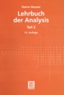 Image for Lehrbuch der Analysis: Teil 2