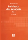 Image for Lehrbuch Analysis
