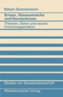 Image for Krisen, Staatsstreiche und Revolutionen: Theorien, Daten und neuere Forschungsansatze.