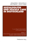 Image for Sozialpolitik und soziale Lage in Deutschland: Band 2: Gesundheit und Gesundheitssystem, Familie, Alter, Soziale Dienste