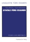 Image for Syntax furs Examen: Studien- und Arbeitsbuch