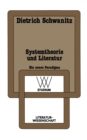 Image for Systemtheorie und Literatur: Ein neues Paradigma
