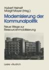 Image for Modernisierung der Kommunalpolitik
