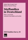 Image for Stieffamilien in Deutschland: Eltern und Kinder zwischen Normalitat und Konflikt