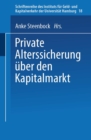 Image for Private Alterssicherung uber den Kapitalmarkt. : 18