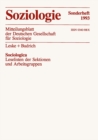 Image for Sociologica: Leseliste der Sektionen und Arbeitsgruppen