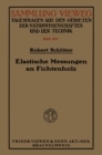 Image for Elastische Messungen an Fichtenholz