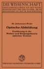 Image for Optische Abbildung: Einfuhrung in Die Wellen- Und Beugungstheorie Optischer Systeme