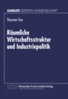 Image for Raumliche Wirtschaftsstruktur Und Industriepolitik.