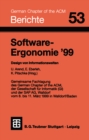 Image for Software-Ergonomie &#39;99: Design von Informationswelten