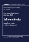 Image for Software Metrics: Research and Practice in Software Measurement.