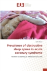 Image for Prevalence of obstructive sleep apnea in acute coronary syndrome