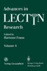 Image for Advances in Lectin Research : Volume 4