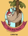 Image for Sloth Daily Planner And Note Pad