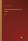 Image for Cronica universal del principado de Cataluna
