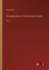 Image for The publications of the Barleian Society