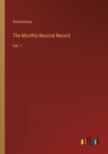 Image for The Monthly Musical Record : Vol. 1