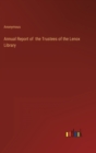 Image for Annual Report of the Trustees of the Lenox Library