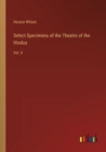 Image for Select Specimens of the Theatre of the Hindus : Vol. II