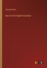 Image for Key to First English Grammar