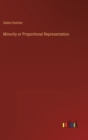 Image for Minority or Proportional Representation