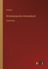 Image for Wirtembergisches Urkundenbuch