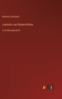 Image for Landolin von Reutershoefen : in Grossdruckschrift