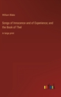 Image for Songs of Innocence and of Experience; and the Book of Thel