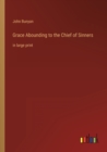 Image for Grace Abounding to the Chief of Sinners : in large print