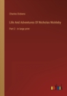 Image for Life And Adventures Of Nicholas Nickleby