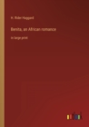 Image for Benita, an African romance : in large print