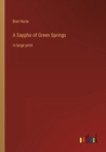Image for A Sappho of Green Springs : in large print