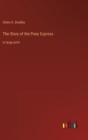 Image for The Story of the Pony Express : in large print