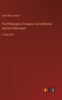 Image for The Philosophy of Despair; And California and the Californians