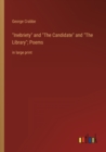 Image for Inebriety and The Candidate and The Library; Poems