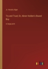 Image for Try and Trust; Or, Abner Holden&#39;s Bound Boy