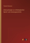 Image for Untersuchungen zur mittelenglischen Sprach- und Literaturgeschichte