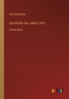 Image for Geschichte des Jahres 1815 : Zweiter Band